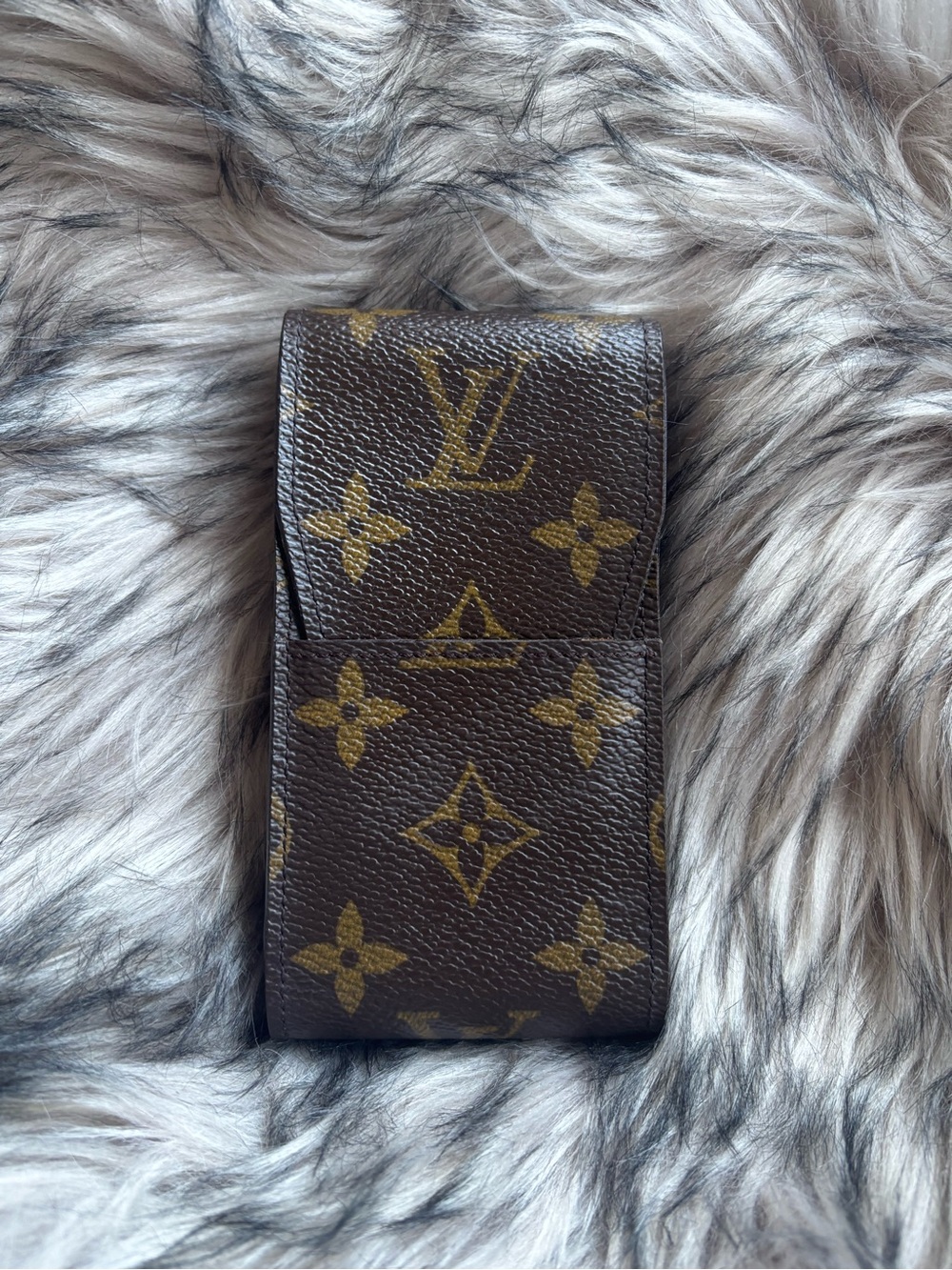 Louis Vuitton Monogram Canvas cigarette case/lipstick case Holder-Authentic!!!